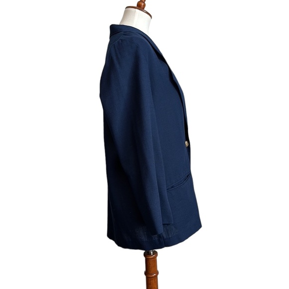 Vintage linen like blazer - Picture 2 of 4